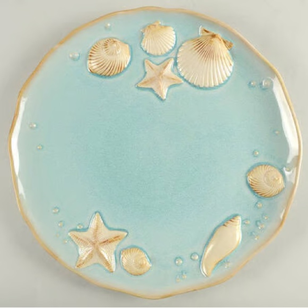 Sonoma‎ Large Seashell Serving Dish Decorative Beach Plate